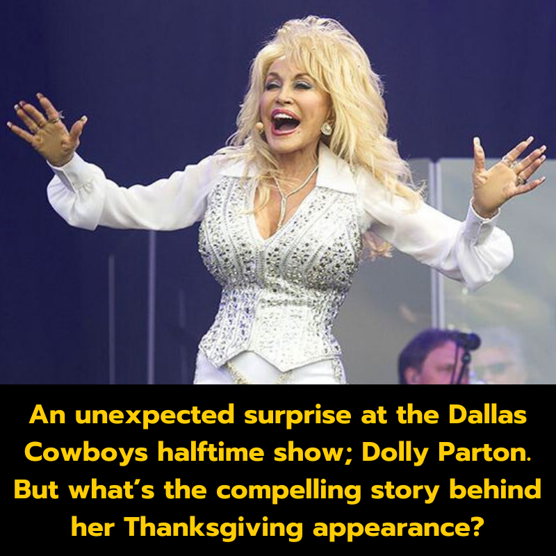 An unexpected surprise at the Dallas Cowboys halftime show; Dolly Parton. But what’s the compelling story behind her Thanksgiving appearance?