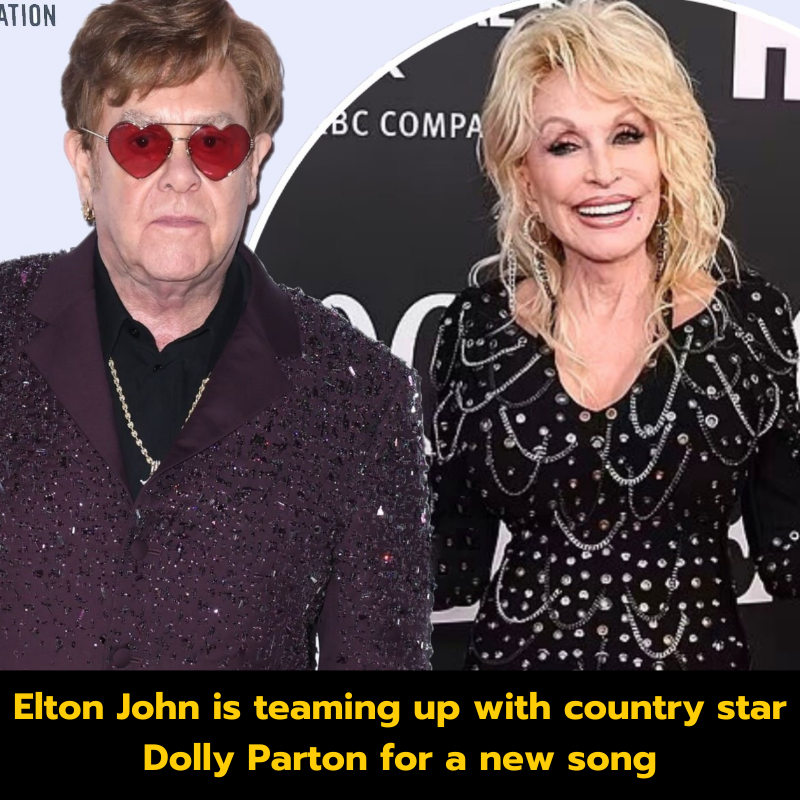 Elton John is teaming up with country star Dolly Parton for a new song