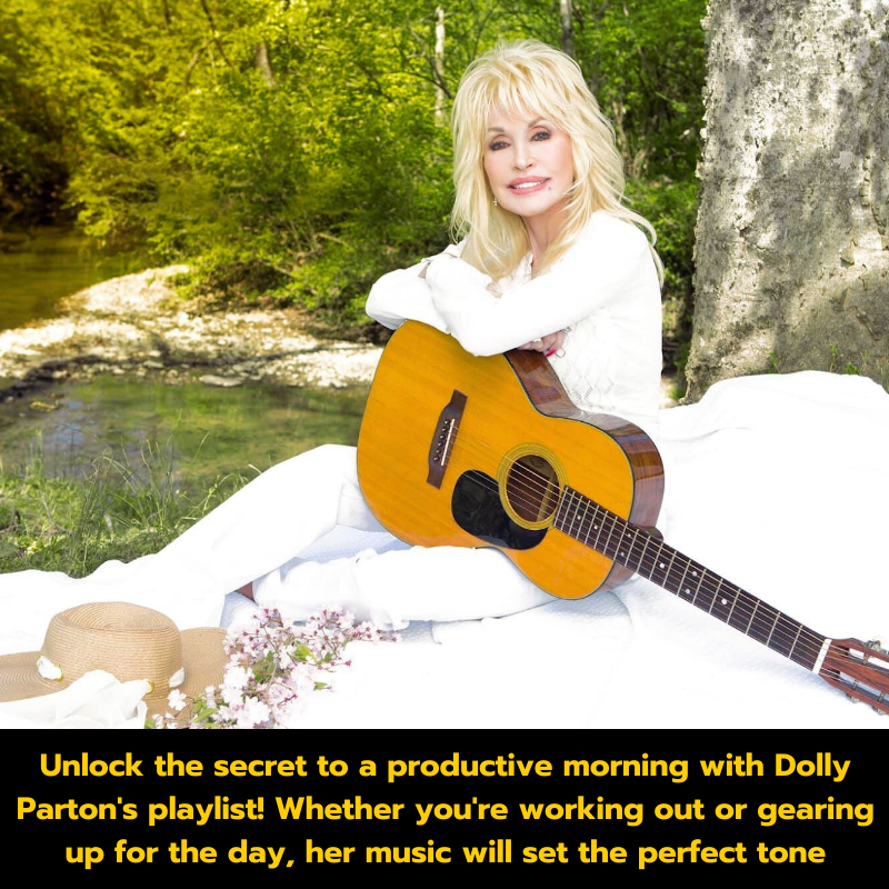 Unlock the secret to a productive morning with Dolly Parton’s playlist! Whether you’re working out or gearing up for the day, her music will set the perfect tone