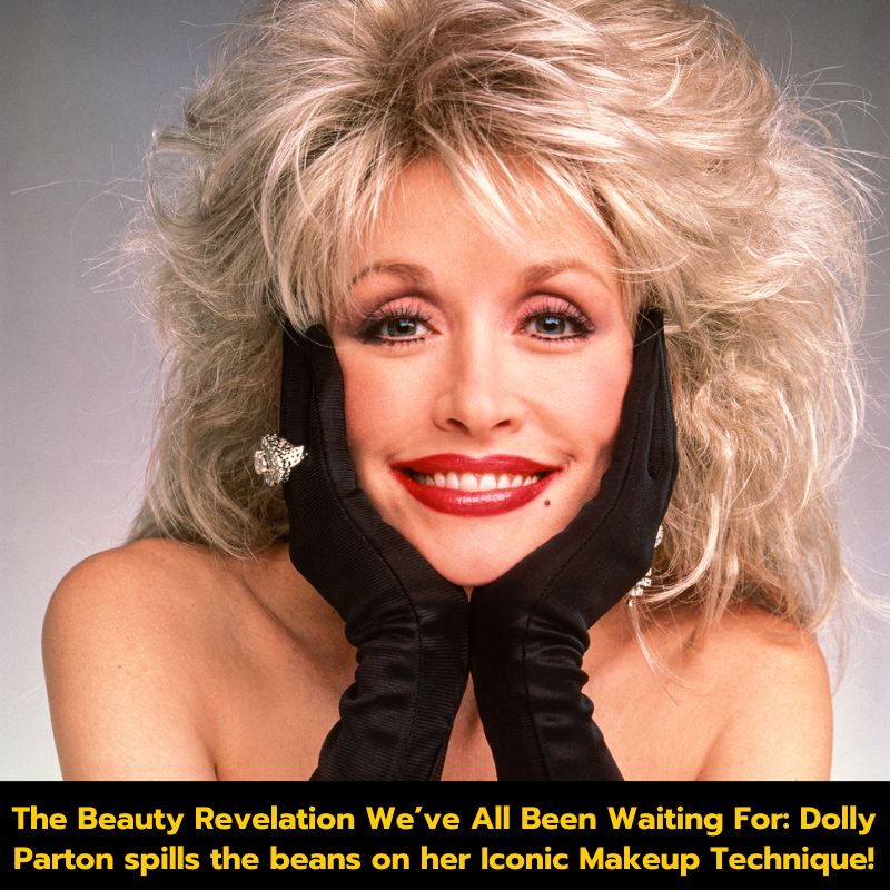 The Beauty Revelation We’ve All Been Waiting For: Dolly Parton spills the beans on her Iconic Makeup Technique!