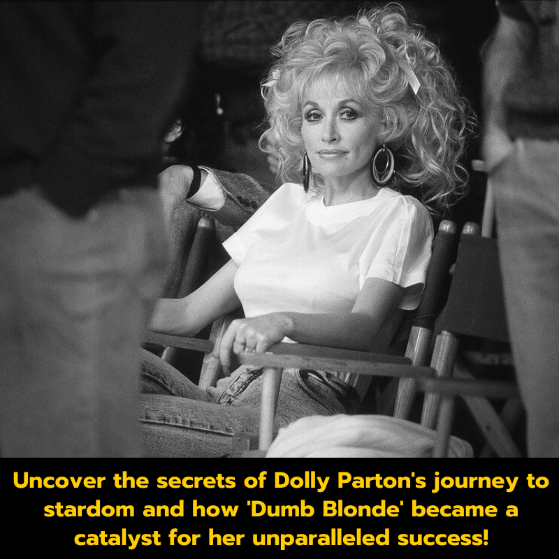 Uncover the secrets of Dolly Parton’s journey to stardom and how ‘Dumb Blonde’ became a catalyst for her unparalleled success!