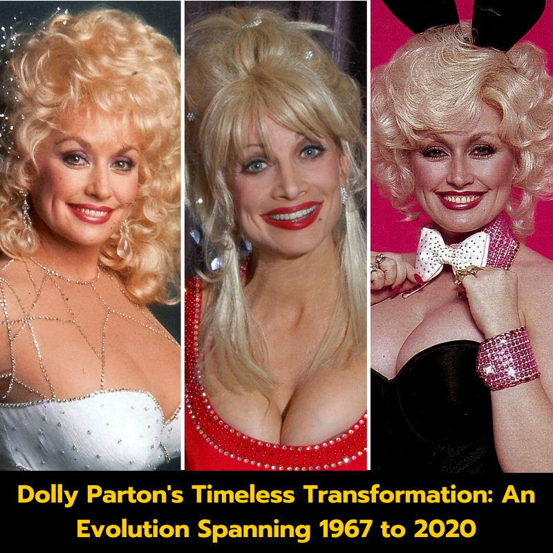 Dolly Parton’s Timeless Transformation: An Evolution Spanning 1967 to 2020