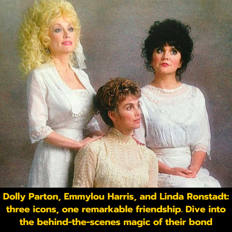 Dolly Parton, Emmylou Harris, and Linda Ronstadt: three icons, one remarkable friendship. Dive into the behind-the-scenes magic of their bond.