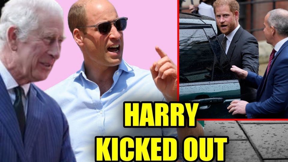 Prince Harry dismissed from royal palace by William and King Charles for disrespecting Kate Middleton