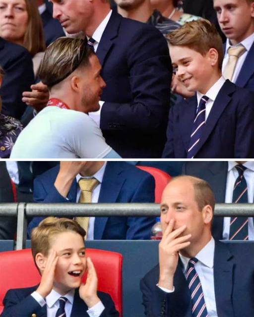 Unexpected Emotions: Prince George’s Chance Encounter with Soccer Heroes at FA Cup Final—Exclusive Images Revealed!