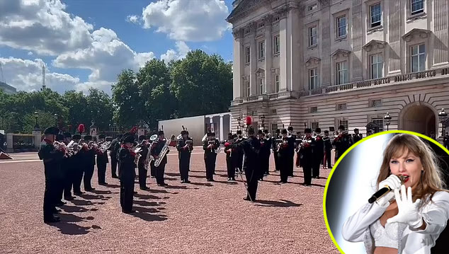 Buckingham Palace’s Royal Extravaganza: Taylor Swift Fever Takes Over as Military Band Performs Shake It Off