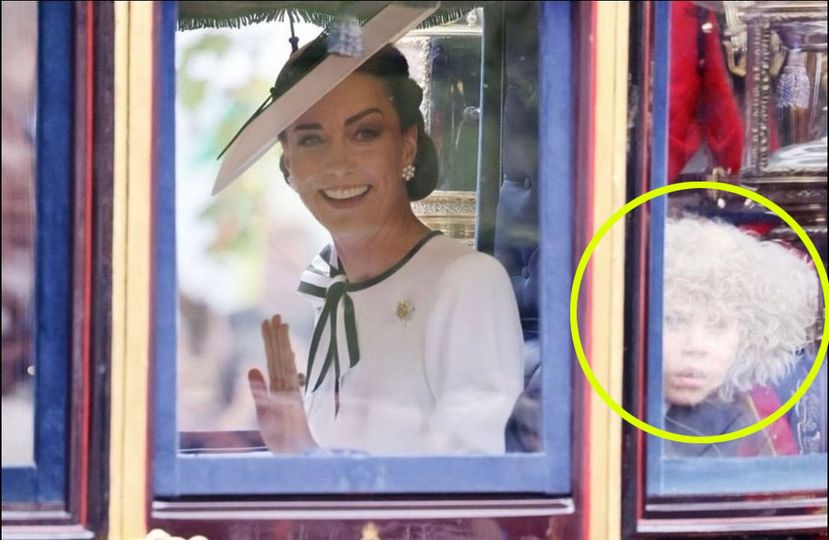 Sharp-eyed Fans Spot Surprise Celebrity Guest in Kate Middleton’s Carriage at Trooping the Colour