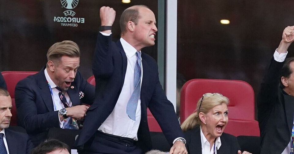 Prince William causes excitement among fans after impressing at England Euros festivities