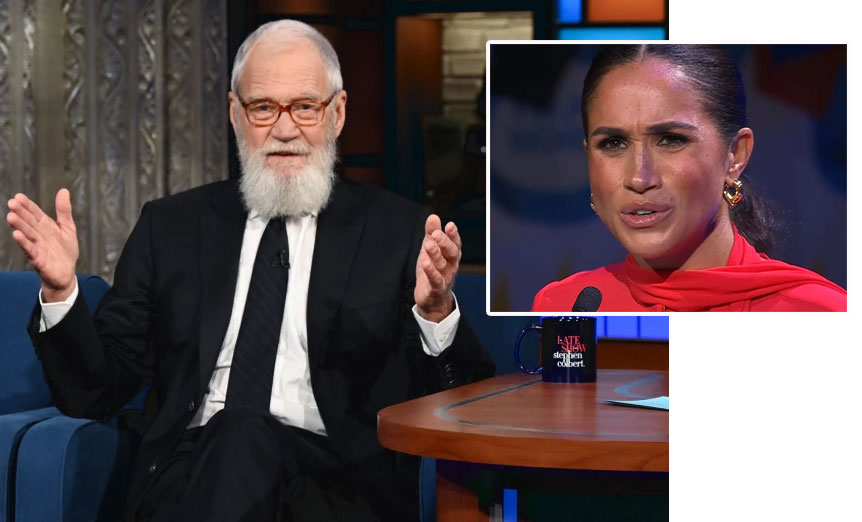 David Letterman Criticizes Meghan Markle for Alleged Diva Behavior on Late Show