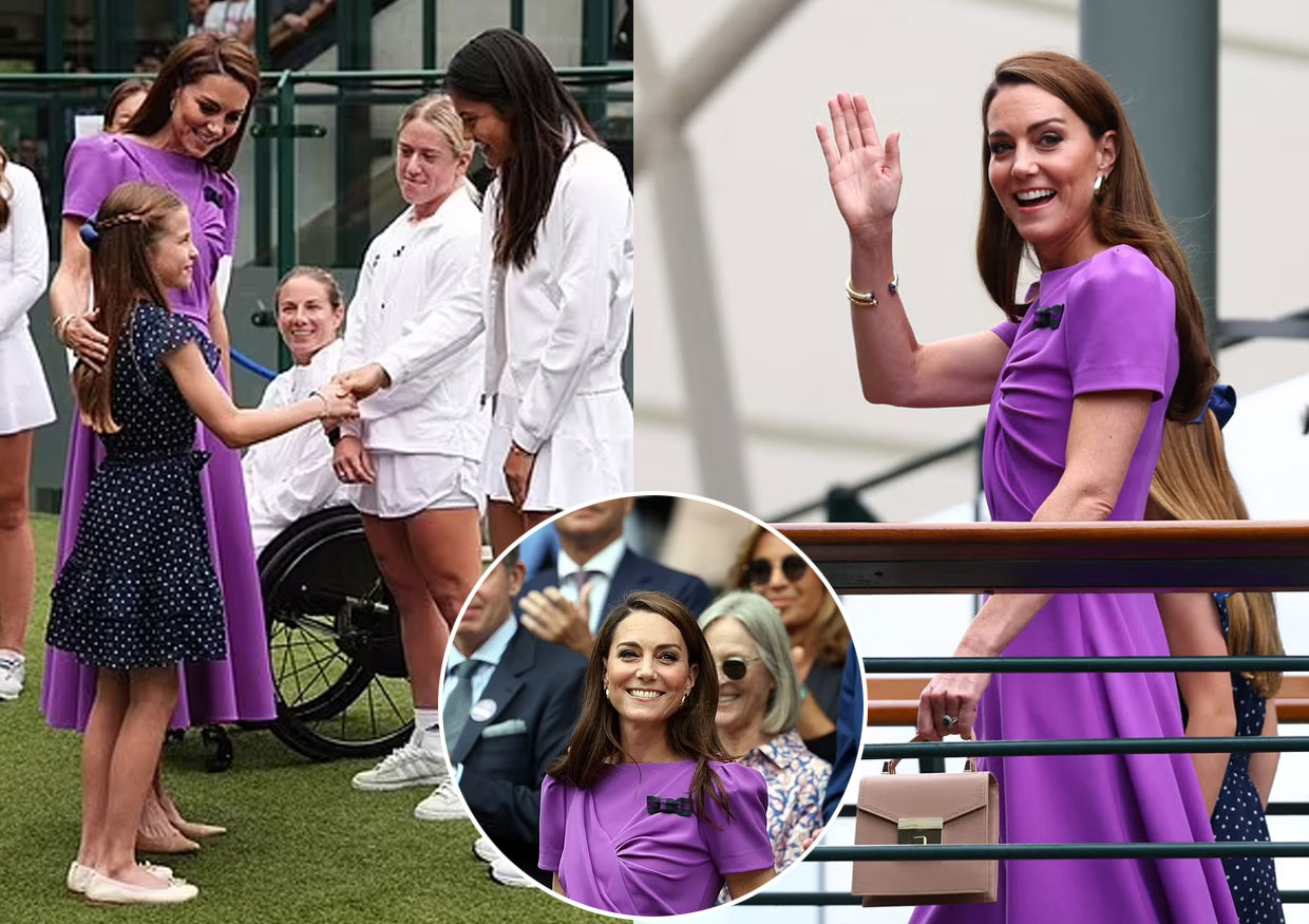 Princess Kate and Princess Charlotte Bring Joy to Wimbledon Men’s Final Despite Serious Illness Recovery