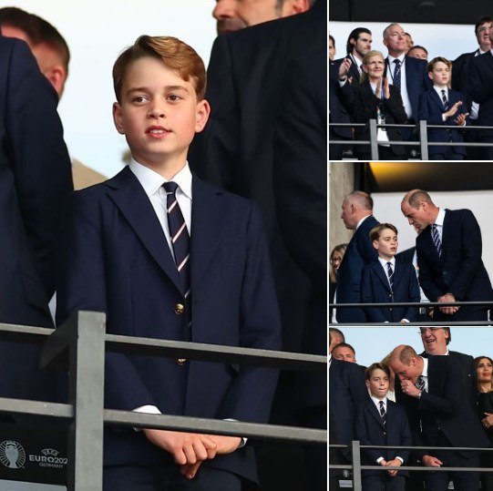 Prince William and Prince George Showcase Their Special Connection at UEFA Final