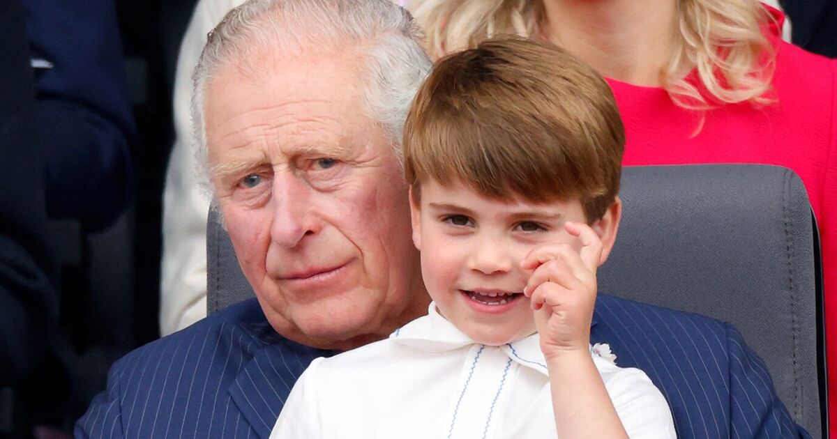 King Charles causes excitement among fans with recently unearthed video of him playing with Prince Louis