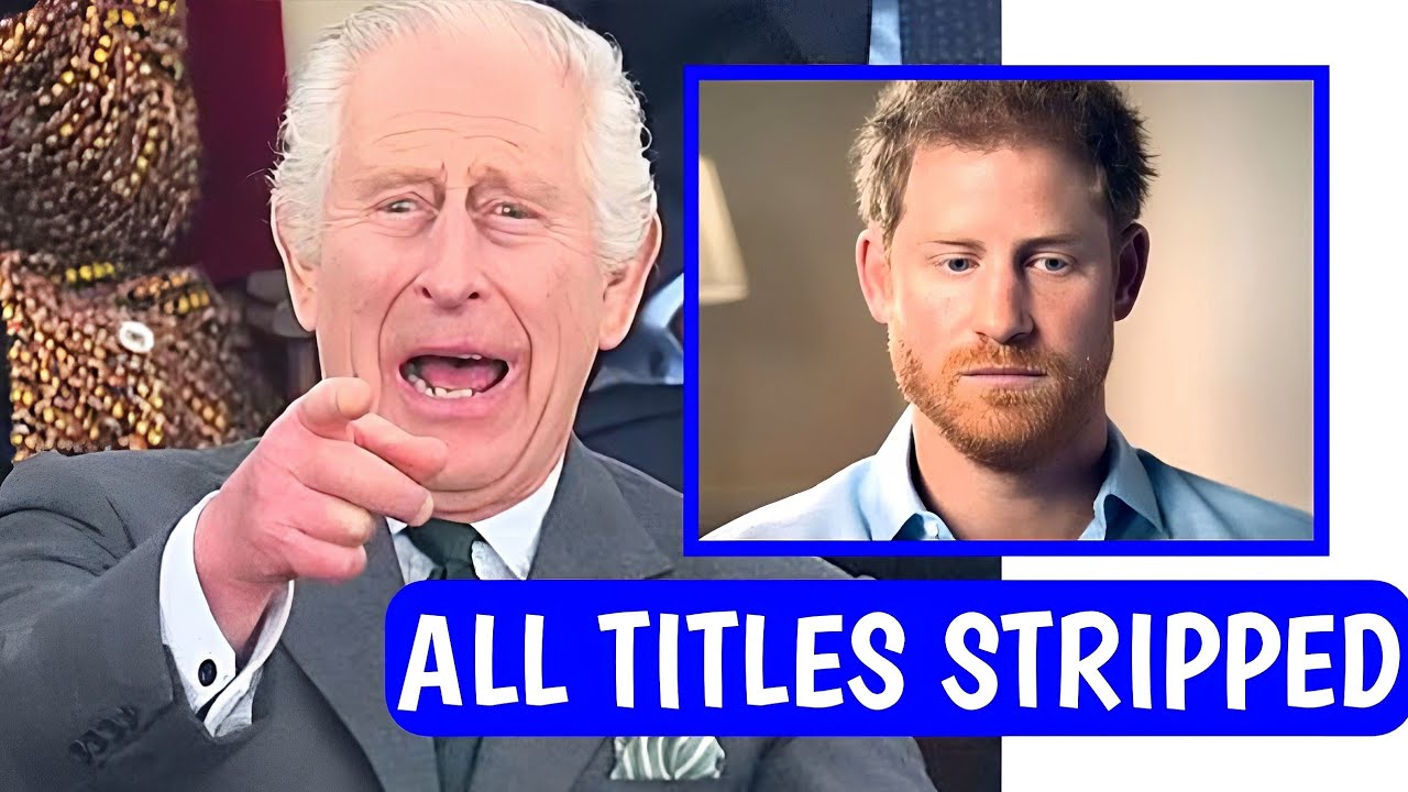 Midnight King Charles Calls Emergency Meeting to Remove Harry’s Titles from William and Princess Anne