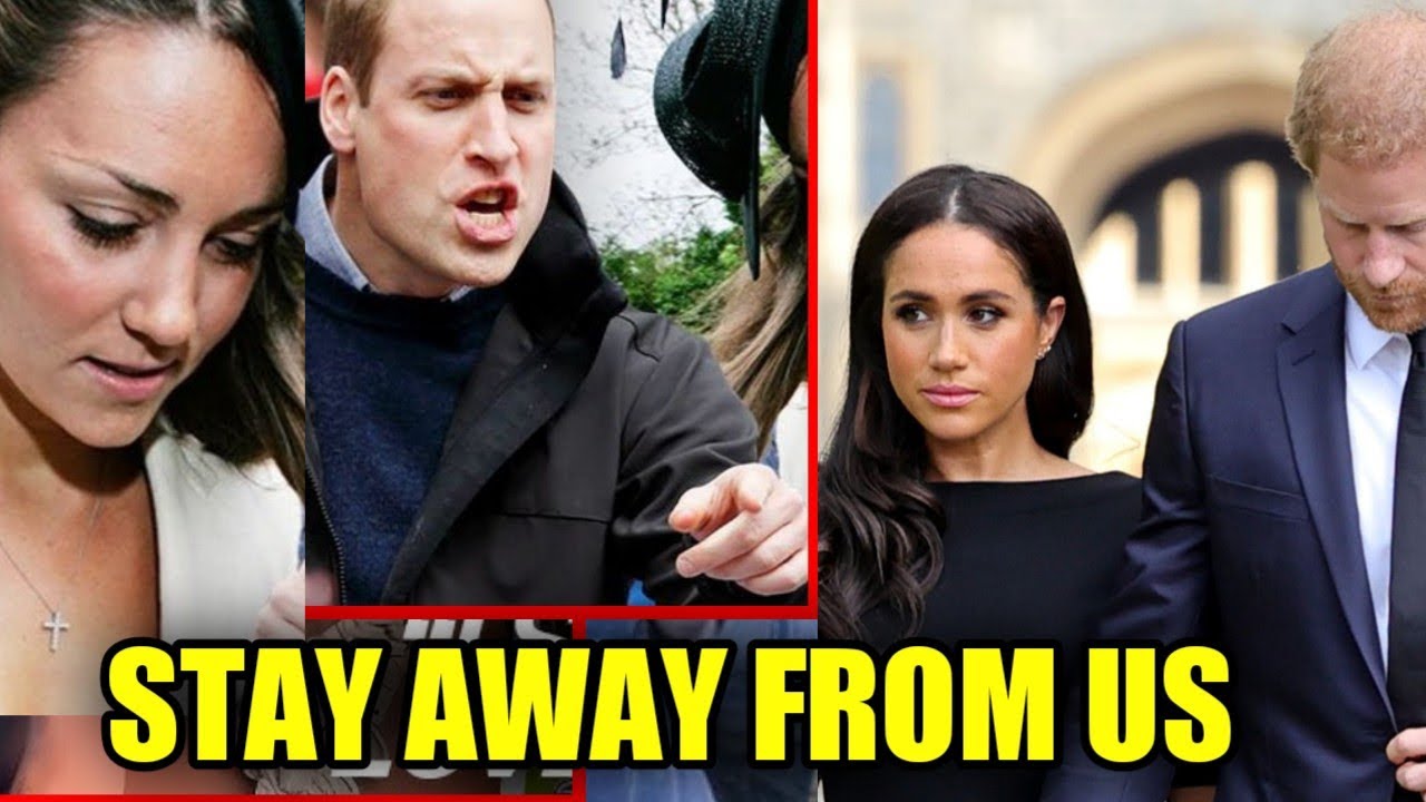 Prince William Bans Harry and Meghan from Seeing Kate Middleton after Defamation