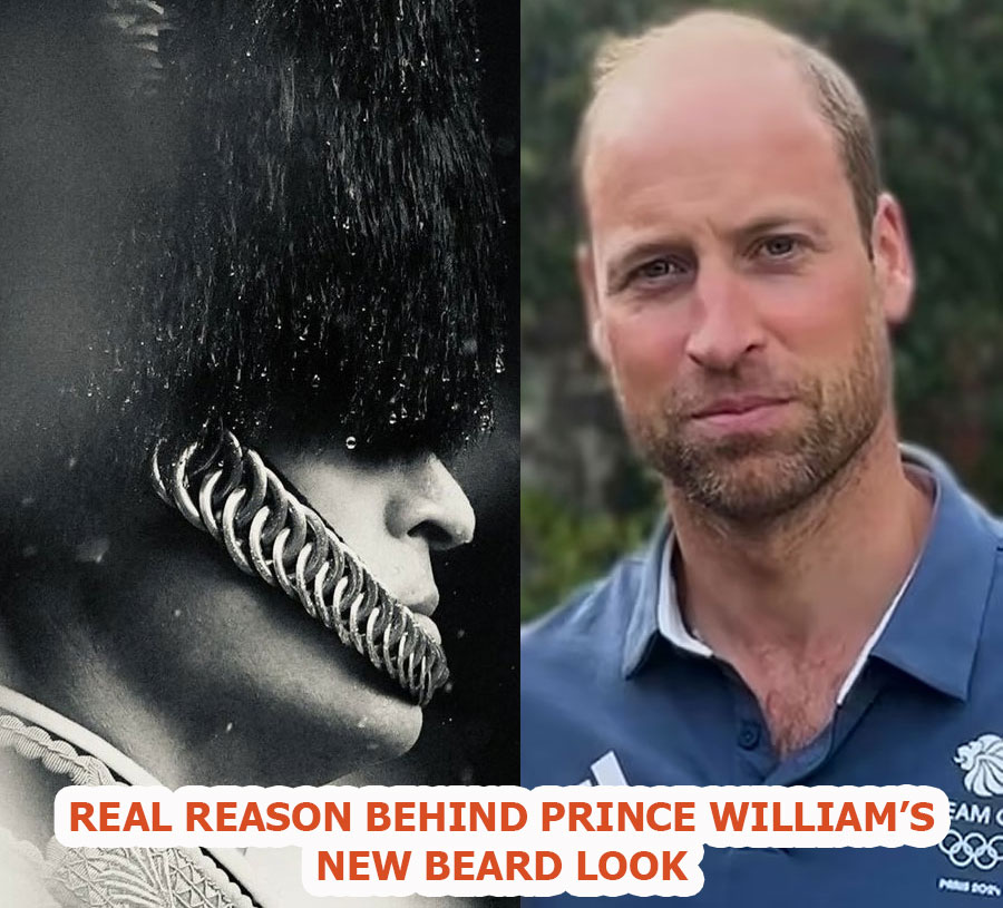 Prince William’s Iconic Jawline, Whether He’s Sporting a Beard or Not