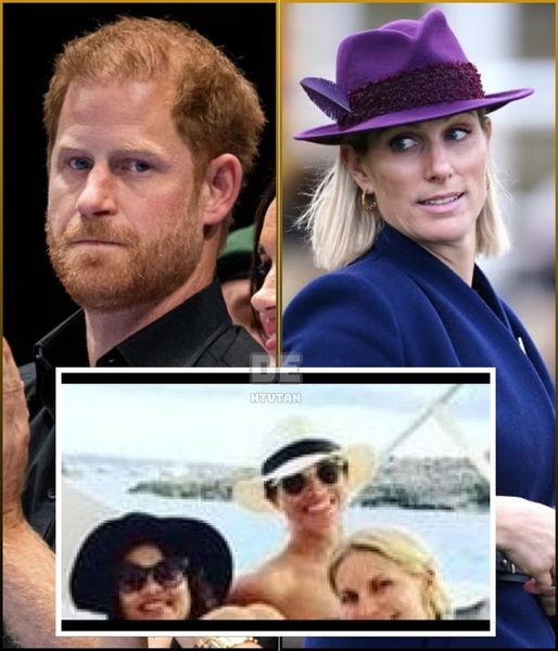 Harry purses his lips as Zara Tindall suggests RF strip their titles: ‘A duchess can come from a difficult or deprived background – But not ‘BROKE FROM A YACHTS”