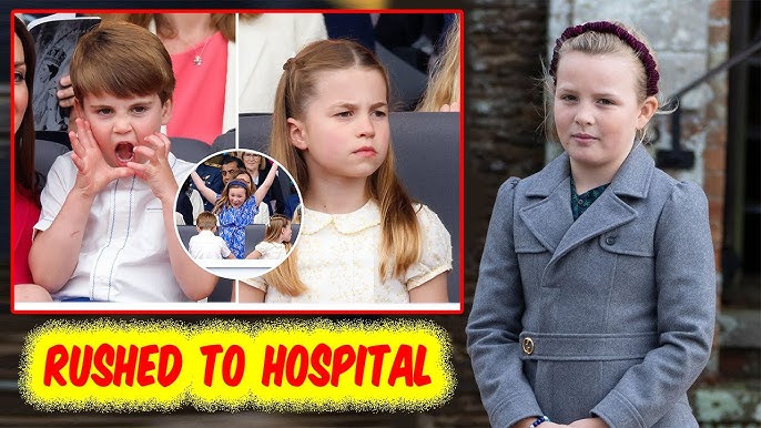 Royal Emergency‼️ Prince Louis Rushed to Hospital After Injury from Cousin Mia Tindall ( For Full Information,