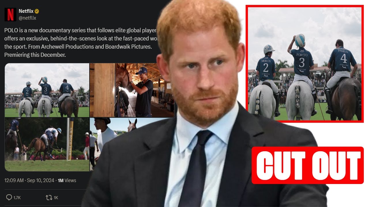 Harry Expresses Anger as Netflix Removes Meghan’s Show and Excludes Him from Polo Show Announcement