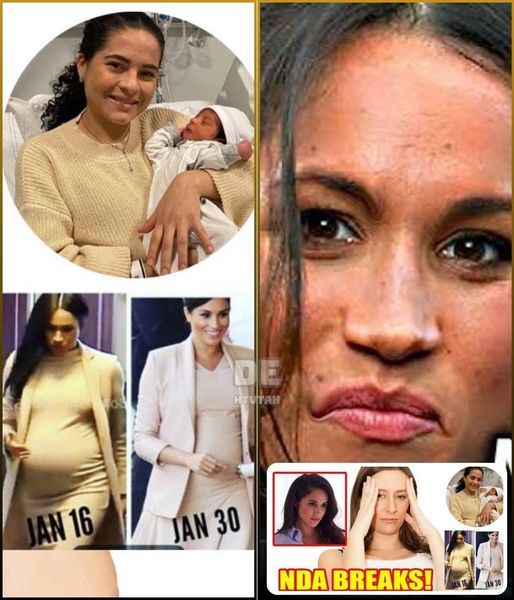 DEAD END! Meghan ‘grimaces’ when the pregnancy contract is exposed by Lilibet’s own mother – SHE DID NOT PAY ON THIS TERRIBLE CONTRACT