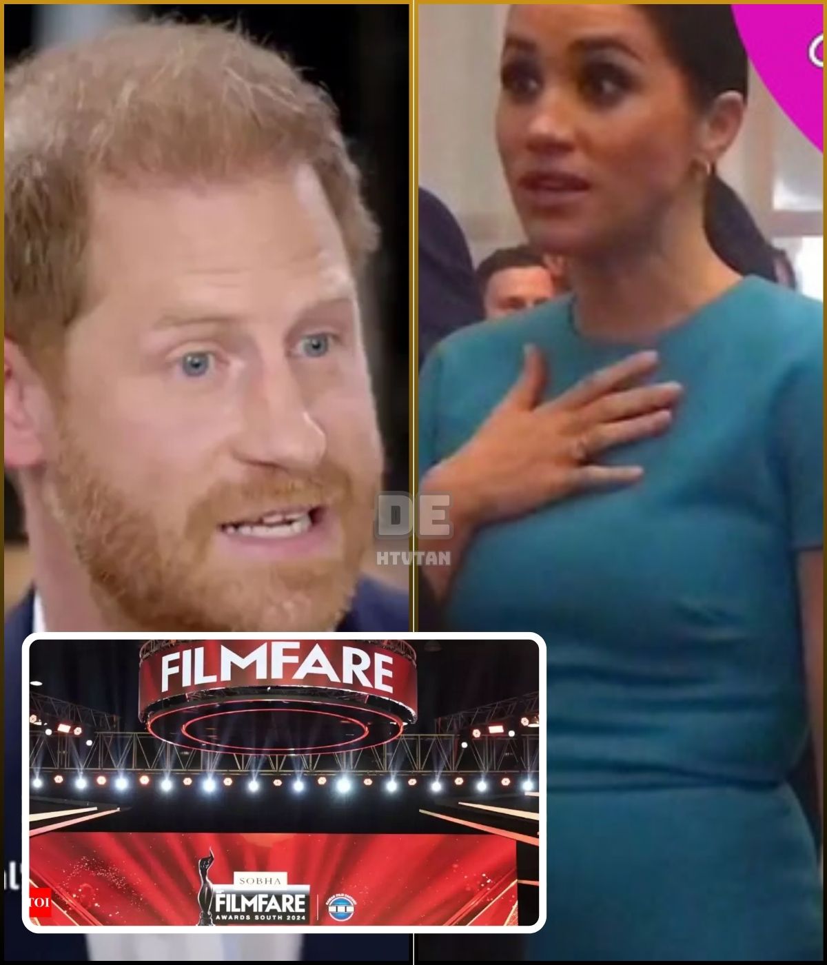 Meghan and Harry’s Fiery Encounter at Filmfare Awards South 2024: Tempers Flare and Voices Raise During Speech – Was Her Presence Justified?