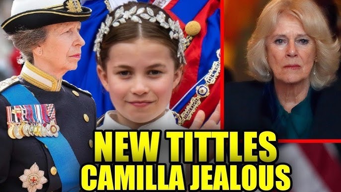 Princess Anne hand over her crown to Princess Charlotte as the new Princess Royal to control Camilla