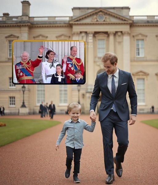 “Come home, my son…” – Prince Harry brought his 5-year-old son Archie back to the royal family after 5 years apart. The “little prince” shocked everyone at Buckingham Palace