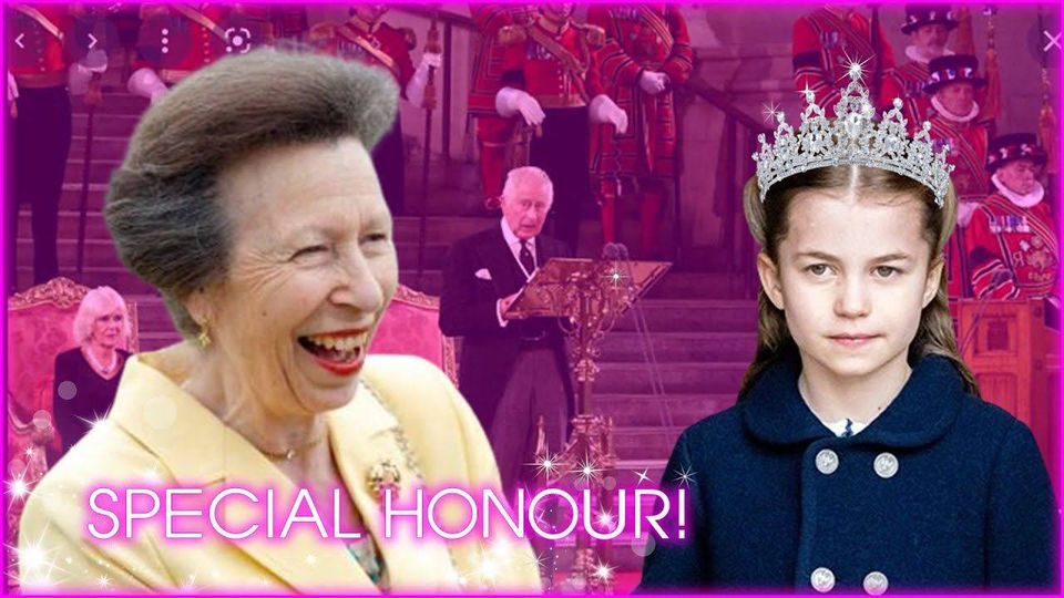 Princess Anne PASSES Her Crown For Princess Charlotte To Become The Next Princess Royal