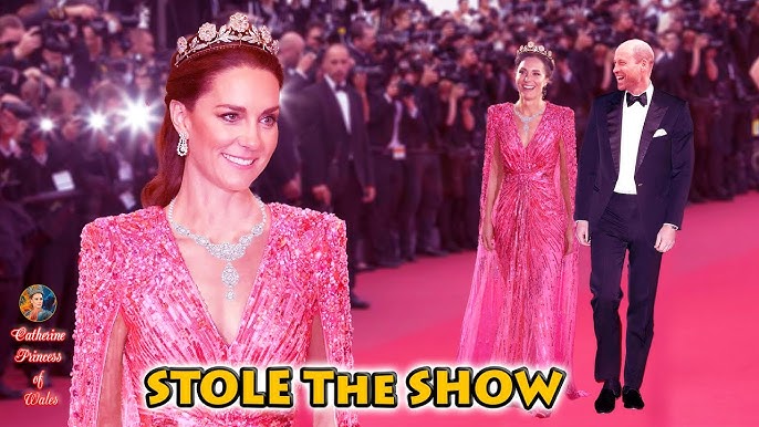 Catherine STOLE The SHOW in 100-Year-Old Diamond Tiara & Perfect Outfit On Red Carpet With William