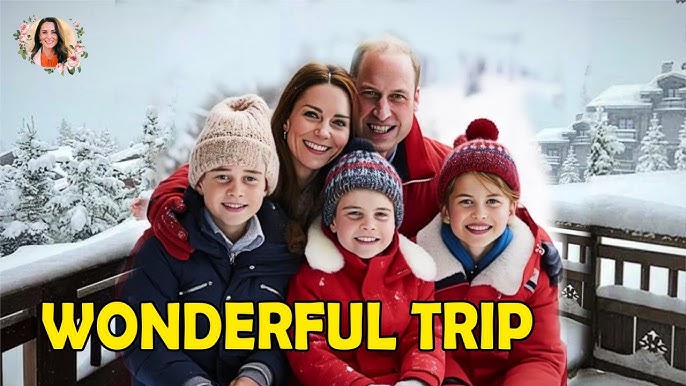 WOW! Catherine & William SPOTTED on a Luxury French Ski Vacation With Their Three Kids