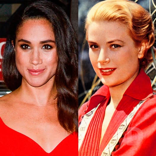 Meghan Markle often compared to Grace Kelly, revealing astonishing similarities between the two…